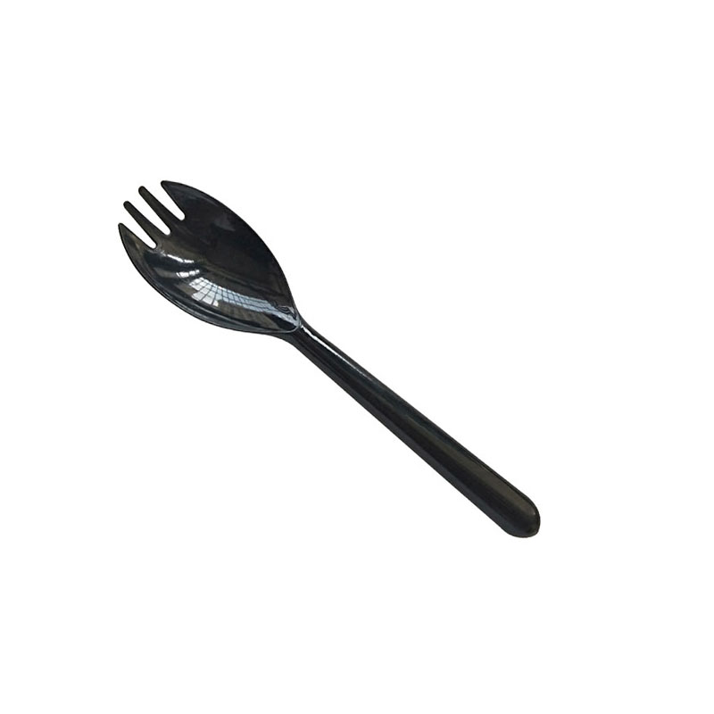 叉勺一体TC110勺头带叉甜品餐勺