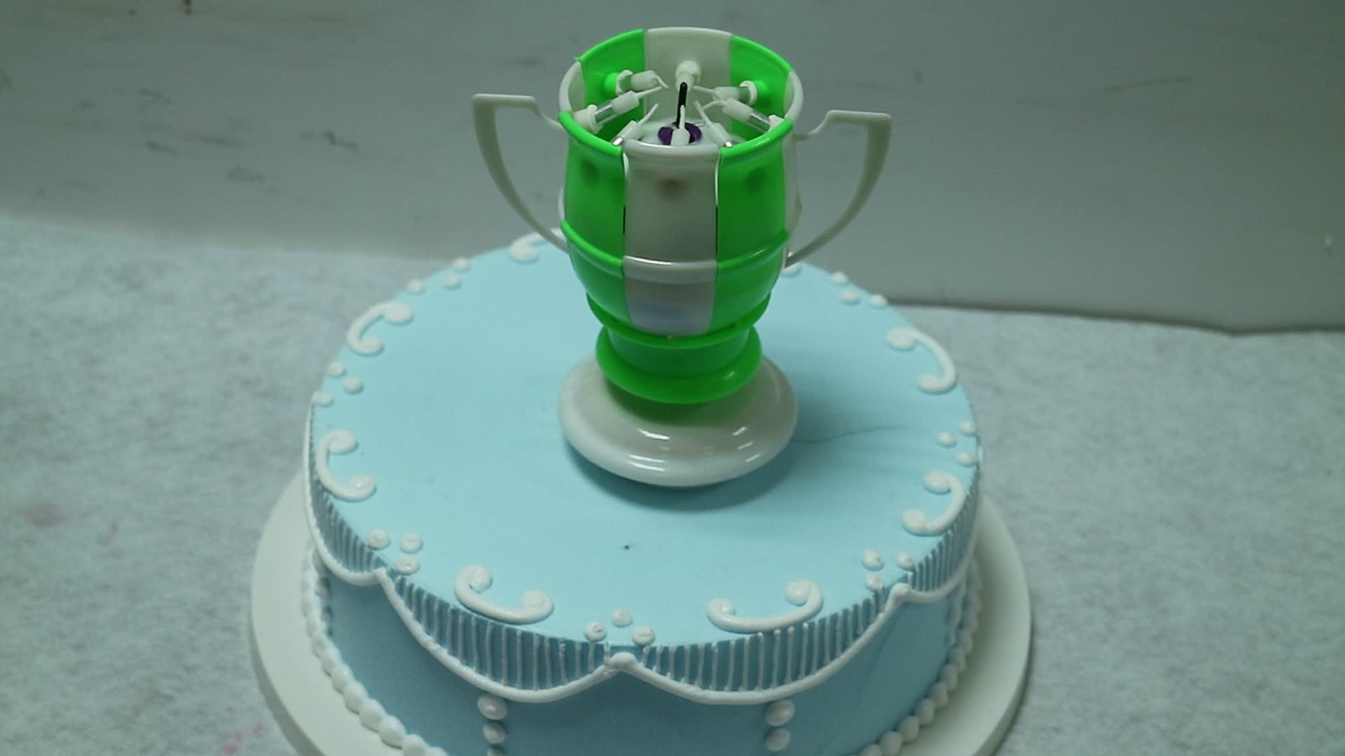 Wholesale Manufacture Price Amazing Plastic Musical Football Rotating