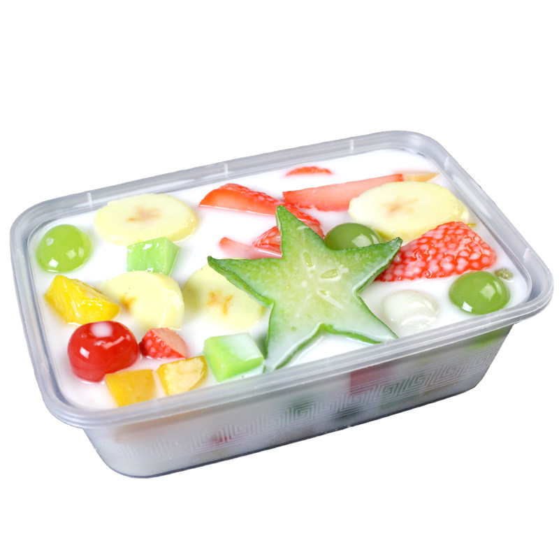 水果捞模型仿真网红甜品冷饮小吃展示样品双皮奶假样食物造型定制