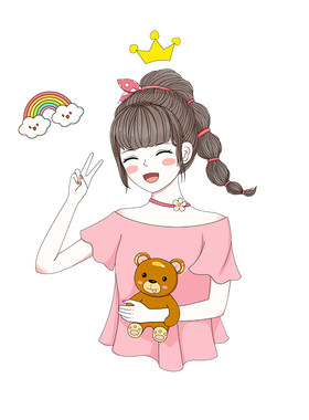 网红女孩房间布置温馨风墙贴画