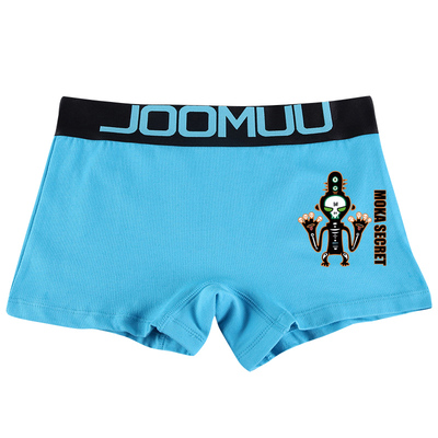 内裤1件包邮平角卡通中低腰宽边