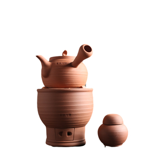 黄树藩手拉红泥炉+砂铫/提梁壶/茶铫/玉书煨/酒精炉 炭炉 /茶炉