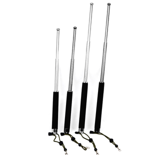 沃尔克防身武器三节伸缩甩棍甩鞭钢棒防卫棍车载自卫钢摔鞭硬棍棒