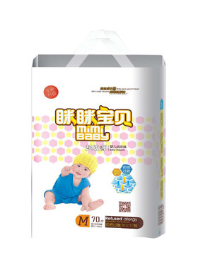眯眯宝贝纸尿裤男女通用超薄透气
