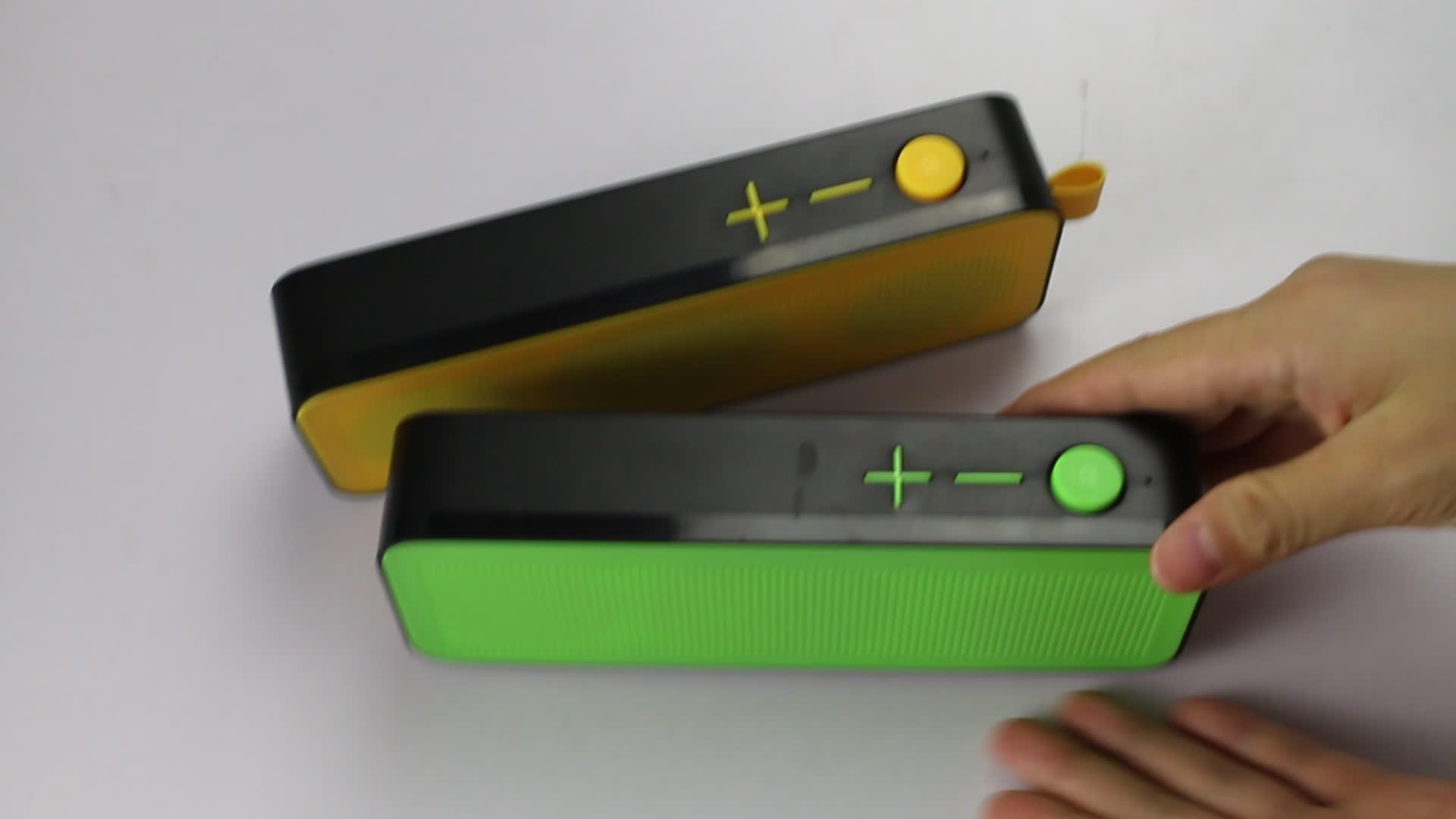 8ohm 6w Laptop Usb Mp3 Player Plastic Rectangle Outdoor Portable