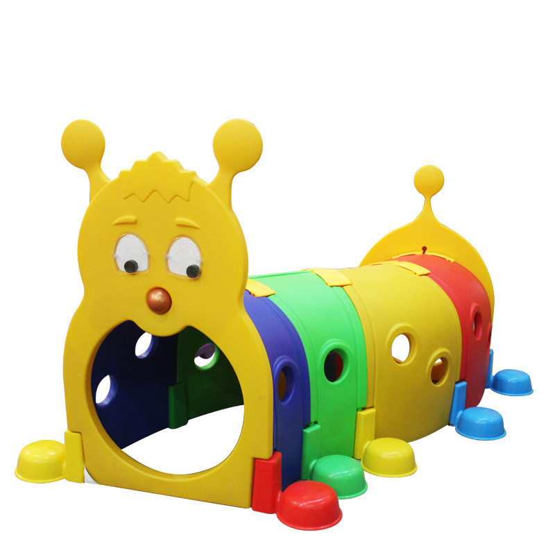 幼儿园儿童隧道小精灵毛毛虫钻洞