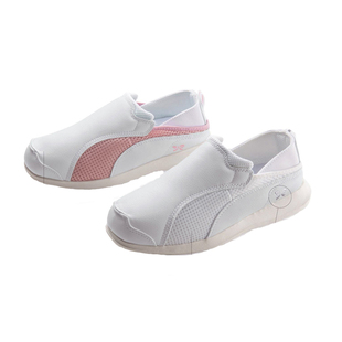 雷阵雨日本护士鞋女士休闲鞋防滑舒适超轻粉色两用女鞋包邮