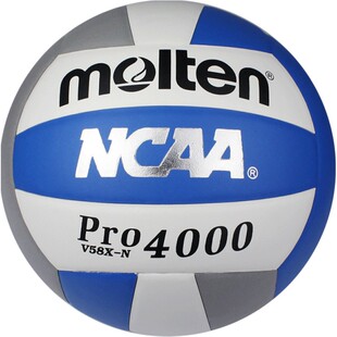 molten摩腾排球5号NCAA女子男子排球锦标赛比赛用球柔软V58X-N