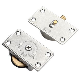 合金推拉趟门轮移门吊轮加重承轴轮静音家具五金配件衣柜轨道滑轮