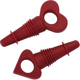 老爹 家用硅胶红酒塞 葡萄酒瓶塞子软塞封酒塞密封器保鲜密封盖子