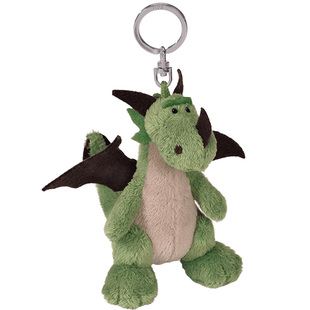 德国NICI小恐龙钥匙扣挂件男钥匙毛绒公仔可爱包挂饰玩偶玩具背包