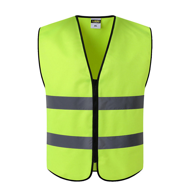 反光背心工人透气马甲骑行防护安全服环卫交通施工衣服外套可印字