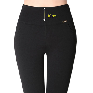 中老年女装新款宽松大码松紧腰妈妈裤子春秋直筒高腰奶奶裤装