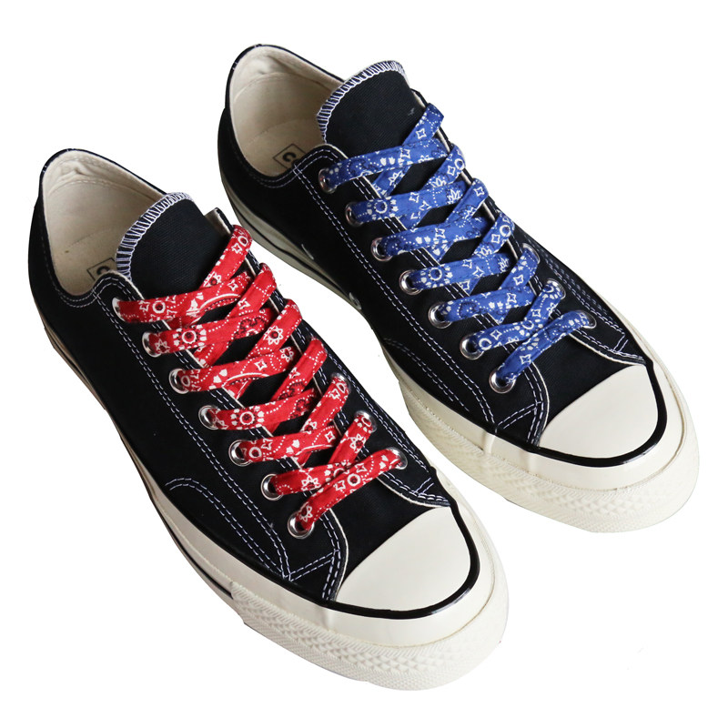 卖鞋带哦！奈川手工蓝染古布风腰果鞋带1970s咔叽kapital visvim