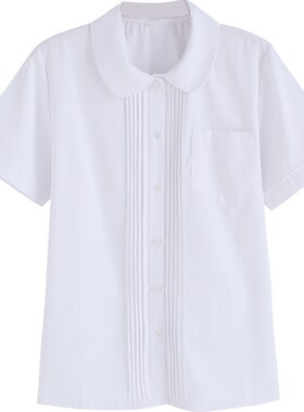 夏季学院风正统jk制服短袖衬衫