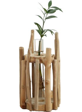 实木玻璃器皿室内绿植包邮花瓶