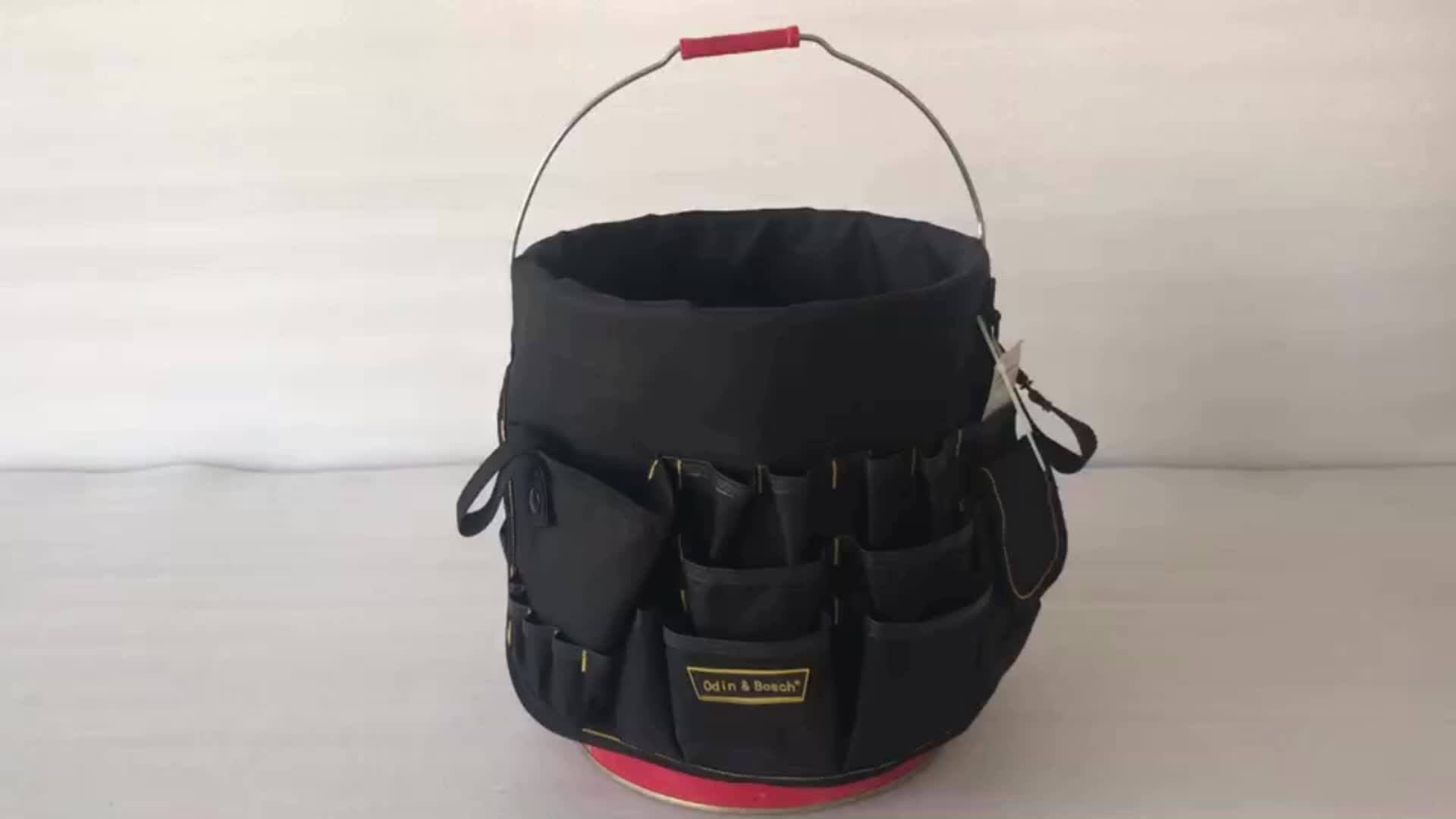 Wholesale Custom Logo Builders Bucket Car Wash Garden Tote Tool Bag Buy Builders Bucket Tool