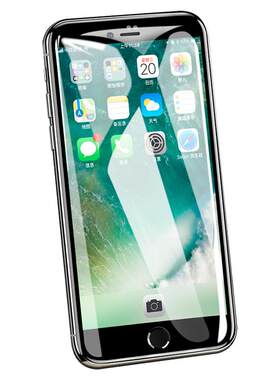 适用于苹果6钢化膜iphone6s蓝光苹果6plus全屏覆盖6splus透明4.7寸防指纹苹果6s手机膜ihone6防摔钢化莫贴膜
