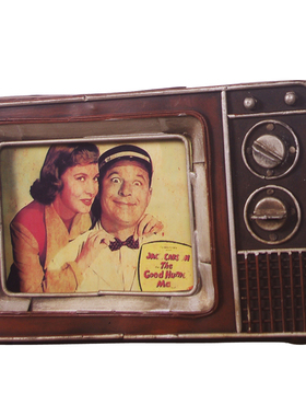 美式风电视机模型样板房装饰摆件