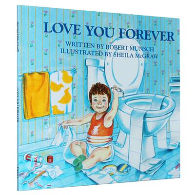 预售 英文原版 Love You Forever 永远爱你 蒙施爷爷代表作 吴敏兰书单 Robert Munsch