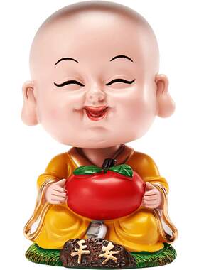 抖音网红平安淡定可爱汽车装饰品