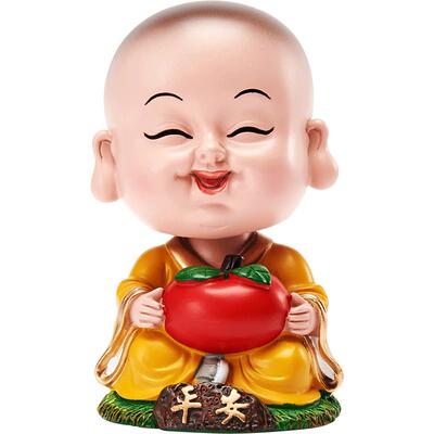 抖音网红平安淡定可爱汽车装饰品