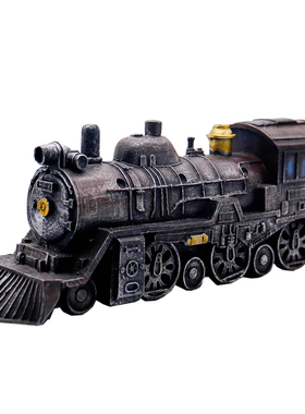寓居复古风蒸汽朋克火车头摆件