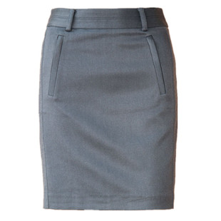 RPICH爆款春夏款百搭灰色半身裙一步裙包臀裙PRSC04951S