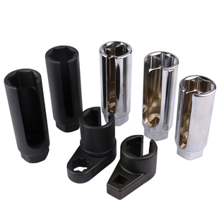 氧传感器拆装工具 汽车拆前含氧传感器套筒拆卸专用扳手套头22mm