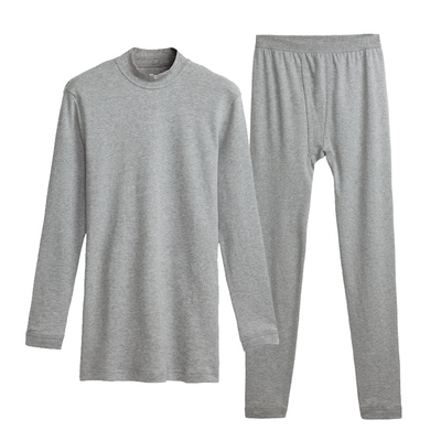 三枪内衣女纯棉秋冬加厚长袖套装