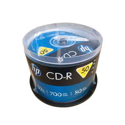 原装hp惠普cd-R刻录盘52x700mb