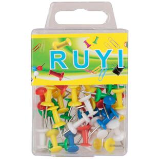 图钉按钉可钉墙彩色工字钉大头钉子墙钉按钉彩色照片墙软木钉画板钉画纸钉画画钉子画纸钉子