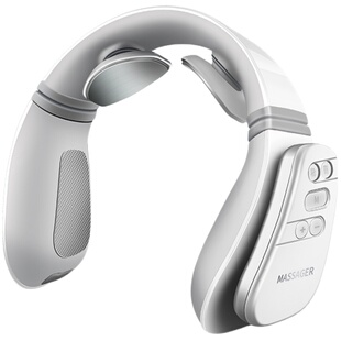 U型颈椎按摩器按摩仪脖子热敷肩颈护颈仪神器颈部按摩充电款