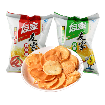 友家特色小吃花生油榨南康月亮巴