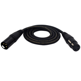 舞台灯光信号线光束灯三芯卡侬公母线音响功放话筒卡农音频连接线