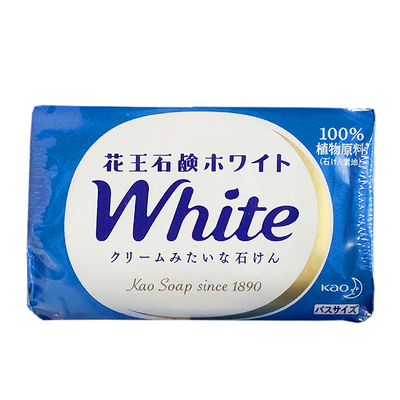 日本进口kao花王white沐浴香皂