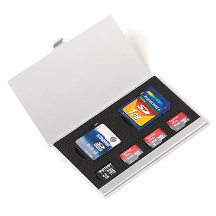 SD内存卡盒数码收纳包TF手机SIM整理包CF数码存储卡盒PSV游戏卡包