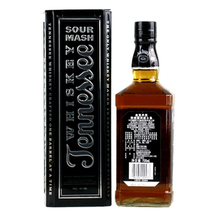 杰克丹尼田纳西州威士忌 JackDaniel's美国进口洋酒调和黑标500ml