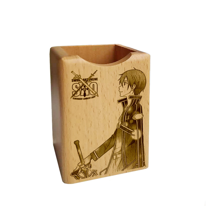 定制刀剑神域,薇尔莉特实木笔筒