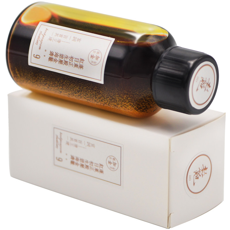 金银粉莫兰迪色非凤凰翎原创彩墨