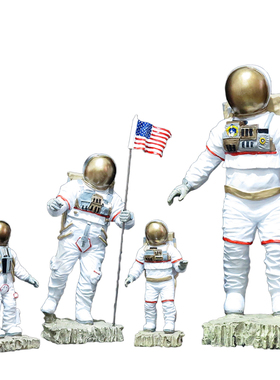 太空人宇航员模型样板房软装饰品