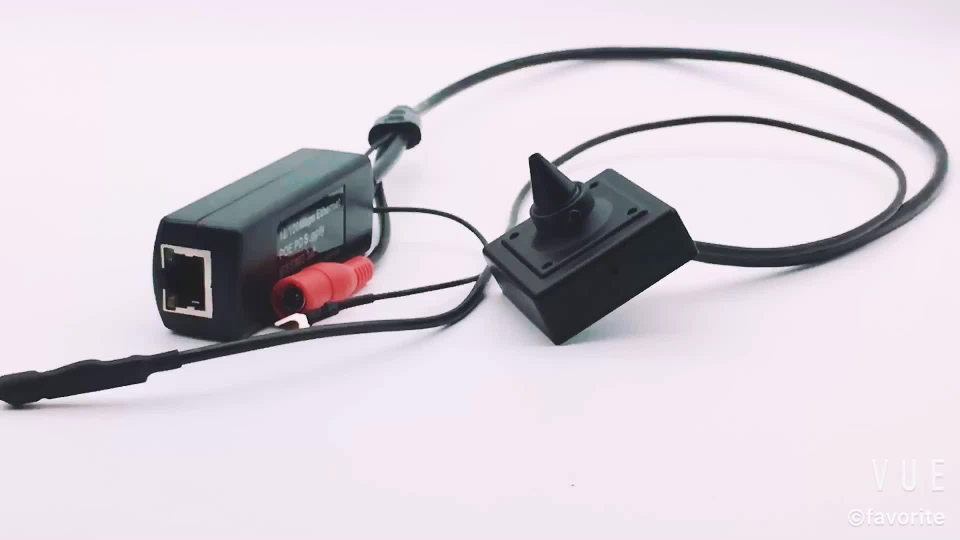 15mm Pinhole Lens Long Distance 1080p Mini Poe Ip Network Room Mini