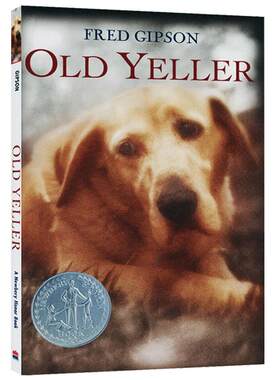 Old Yeller 父亲离家时 老黄狗 英文原版 纽伯瑞银奖 哈珀经典系列 儿童经典文学故事书 Fred Gipson 电影原著小说 进口英语书籍
