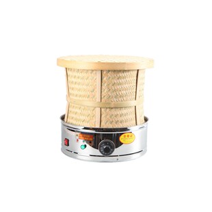 定时电焙笼家用茶叶提香机茶器烘焙机干燥去味烘茶机竹烘焙笼20型