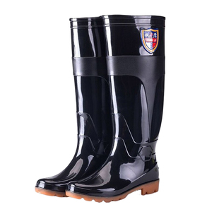 加高筒男士雨靴水鞋雨鞋特高加长筒防滑工地耐磨套鞋钓鱼靴工矿靴