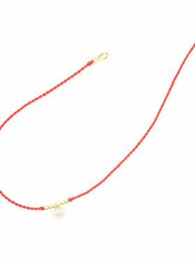 锆石极细金珠多色手绳原创定制