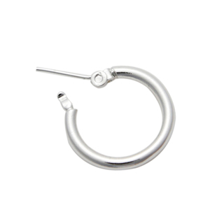 日本VANQUISH权志龙同款小众设计耳环耳钉耳圈素圈男女纯银潮牌