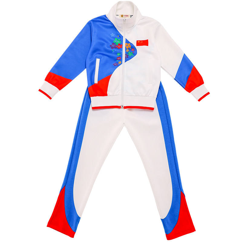 小学生校服夏季运动套装中国风春秋儿童班服老师服幼儿园园服定制
