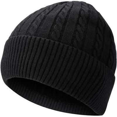 秋冬天薄款儿童针织保暖毛线帽