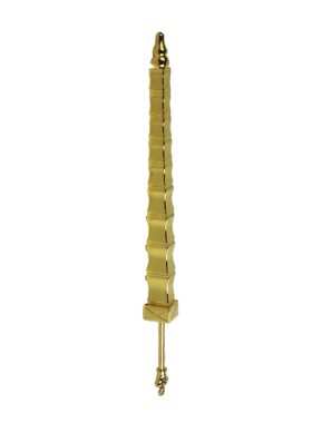 九节鞭法器王灵官赵公明张天师法器九节锏打神鞭金鞭神像用品